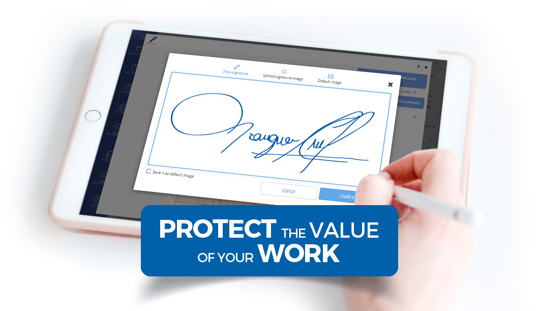 Legal and Professional Services - Protect and send your documents with the maximums guarantees of security, access and confidentiality