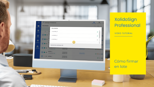 How to e-sign in batches with XolidoSign Professional