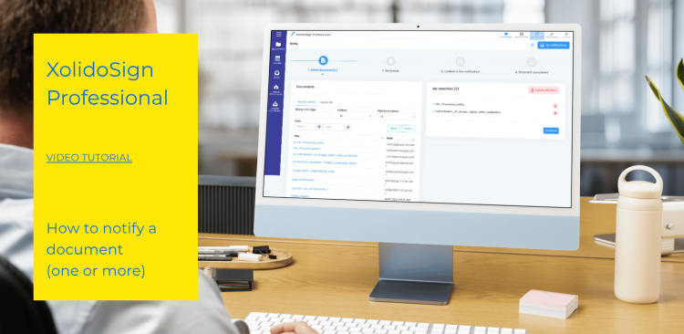 How to notify a document (one or more)