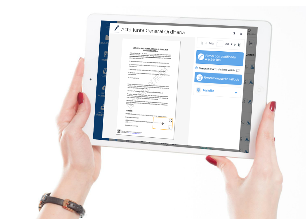 XolidoSign, your electronic signature program, notifications and workflows, more secure, more efficient, faster, anytime, anywhere...