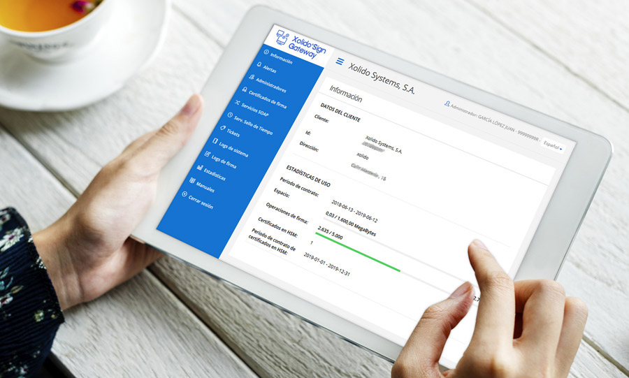 XolidoSign Gateway - Electronic signature online