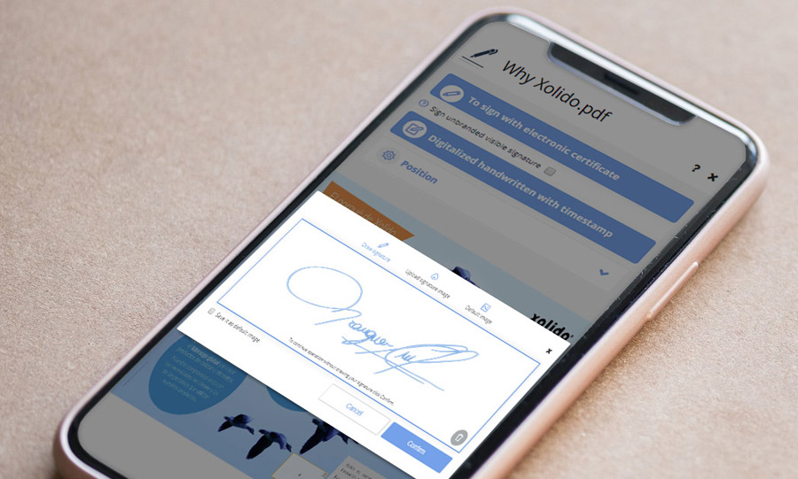 XolidoSign Professional - Certified delivery and secure access of documents, certified electronic notifications, personalised electronic signature with or without a certificate and ask for a third party transaction