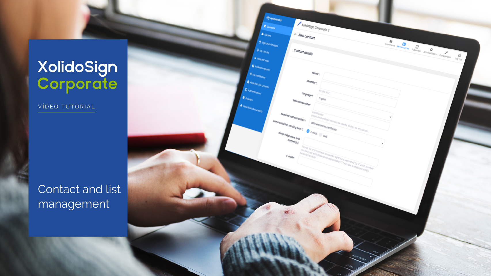 How to create contacts and lists